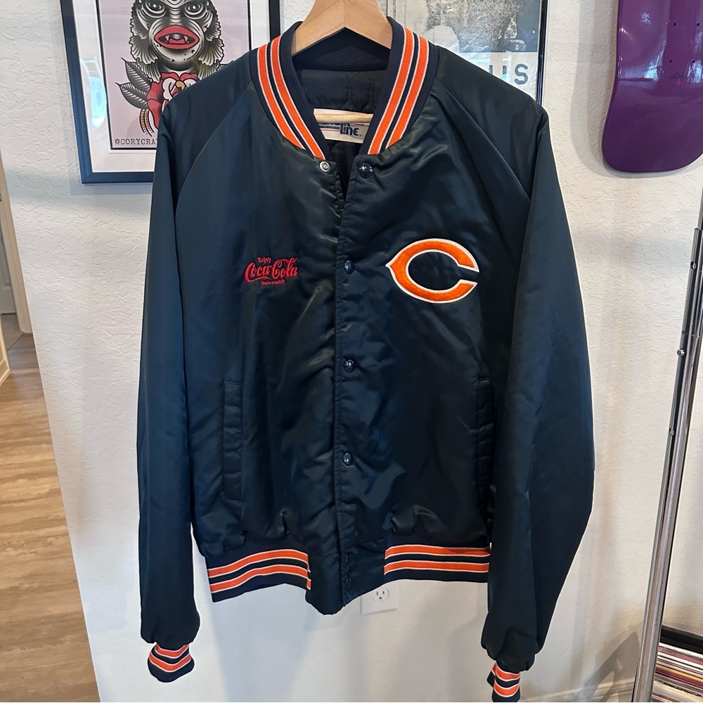 NFL Chalk line Chicago bears jacket size XXL